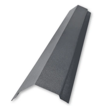 Конек плоский 65×65 RAL 7024 графитовый мат