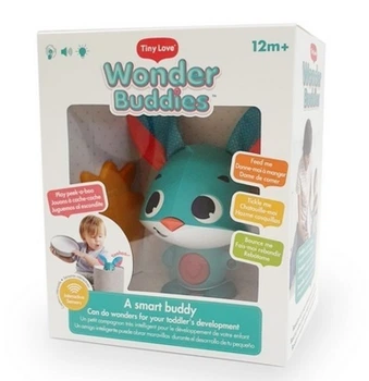 Іграшка TL WONDER BUDDIES THOMAS,«розумний» зайчик для дітей від 12 місяців,стимулює дрібну моторику, комунікативні навички, уяву та емоційний інтелект.
