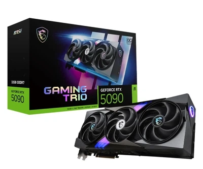 Відеокарта MSI GeForce RTX 5090 Gaming Trio OC 32GB GDDR7 DLSS4 (5090 32G GAMING TRIO OC) EU
