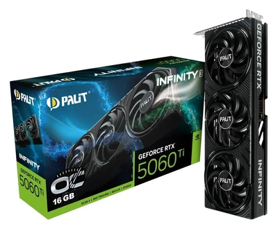 Видеокарта Palit PCI-Ex GeForce RTX 5060 Ti Infinity 3 OC 16GB