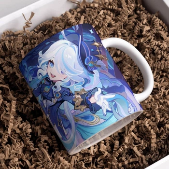 Чашка глянцева Genshin Impact Furina Геншин імпакт Фуріна (ГІ00003)