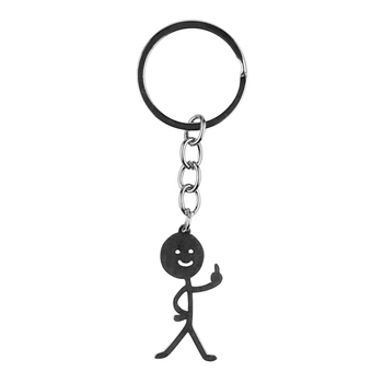 Брелок Stickman Срібло 3