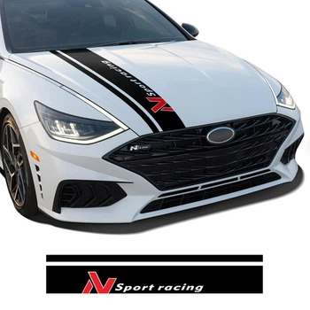 Полоса на капот ARB 3D TUNING STUDIO N sport Хюндай 1300х180х0.15мм