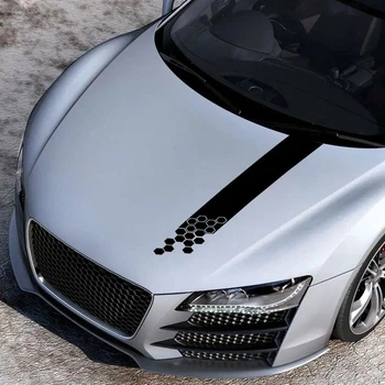 Смуги на капот ARB 3D TUNING STUDIO Соти Ч 980х130х0.070мм