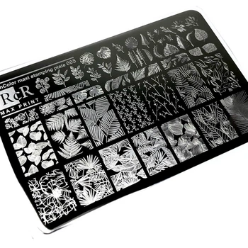 Пластина для стемпінга велика RichColor Max Print 05