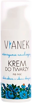 Krem do twarzy Vianek intensywnie nawilżający na noc 50 ml (5907502687683)