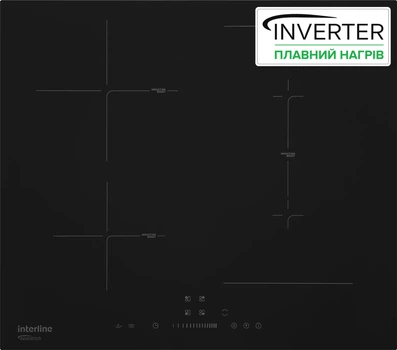 Варильна поверхня індукційна Interline HIV 569 SIZ BA