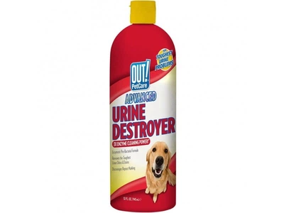 Средство OUT! Advanced Urine Destroyer для удаления пятен и запахов мочи животных, 945 мл (out70047)