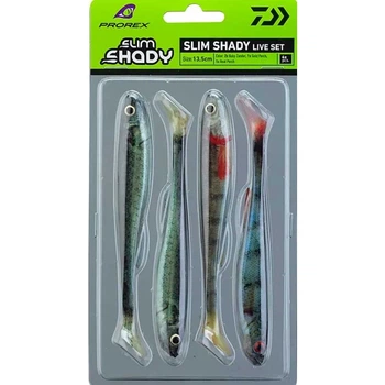 Силикон Daiwa Prorex Real Slim Shady 135 mm 13.5 g 4 pcs Teal Green (1102-15100-815)