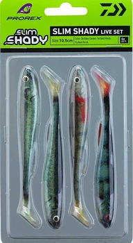 Силикон Daiwa Prorex Real Slim Shady 105 mm 8.0 g 4 pcs Teal Green (1102-15100-715)