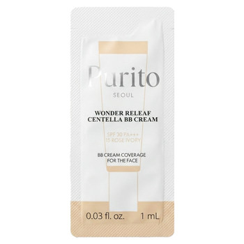 BB-крем с экстрактом центеллы Purito SEOUL Wonder Releaf Centella BB Cream 15 Rose Ivory, 1 мл