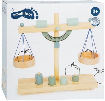 Дерев'яні ваги Small Foot з гирями Набір 5 елементів 11861 (4020972118615)