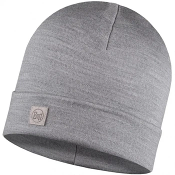 Шапка Buff Heavyweight Merino Wool Loose Hat Solid light grey Uni (100046142)