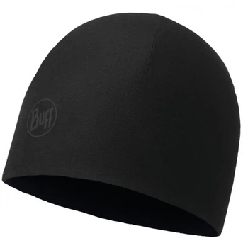 Шапка біні Buff Polar & EcoStretch Beanie Solid black Uni (100058308)