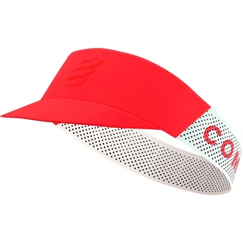Козырек на голову от солнца Compressport Pro Racing Visor Fluo red Uni (100081363)