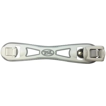 Запчастина TSL Memo Bi-matStrap, BUT buckle 19mm Pearly white/light grey Uni (100080216)