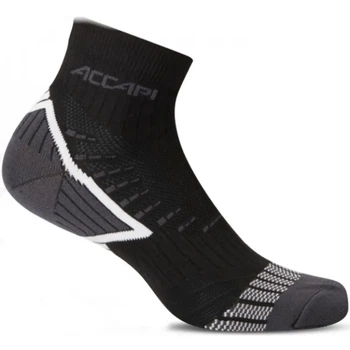 Шкарпетки для бігу короткі із зональною компресією Accapi Running UltraLight Black L (100051327)
