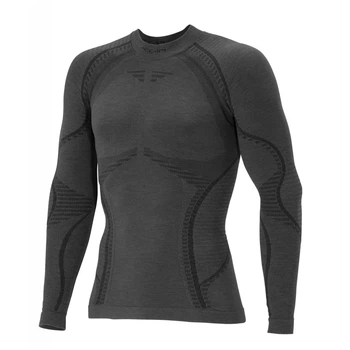 Термофутболка Accapi Ergowool Long Sleeve Shirt Mns Iron/black XL/XXL (100077098)