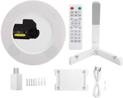 Портативний настінний CD-плеєр ABS YR-Q100 з Bluetooth