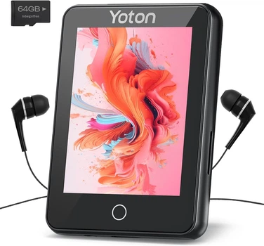 MP3-Плеер Yoton с Bluetooth 5.2 и сенсорным экраном