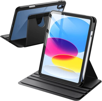 Вращающийся чехол JETech для iPad (A16) 11-го/10-го поколения (2025/2022)