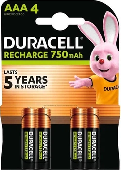 Аккумуляторная батарейка Duracell AAA 750mA