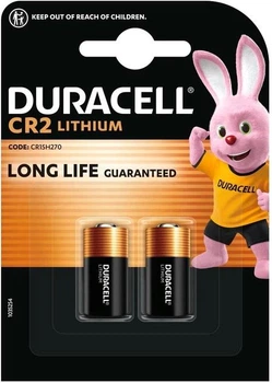 Літієва батарейка Duracell Ultra High Power 3В CR2 2 шт