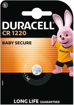 Duracell CR DL 1220 Lithium 3V батарейка