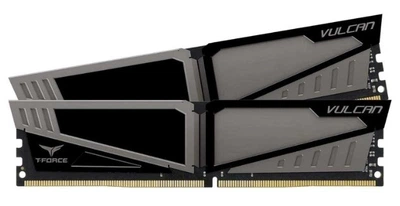 Оперативная память DDR4 16 Gb (2666 MHz) (Kit 8 Gb x 2) Team T-Force Vulcan Gray (TLGD416G2666HC15BDC01)