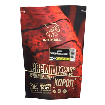 Прикормка Interkrill Premium Короп-тигровий горіх-імбир 1кг
