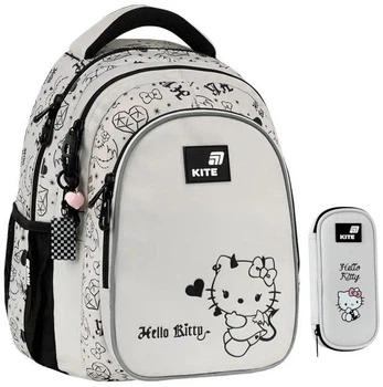 Рюкзак шкільний + пенал Kite Education teens Hello Kitty HK26-8001M