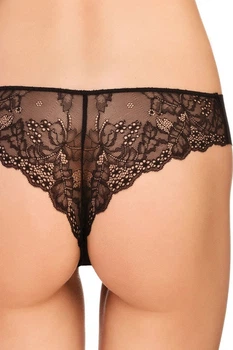 Трусики стринг Lauma 5(XL) Чёрный (115691)