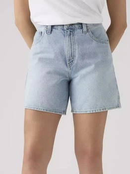 Шорти джинсові короткі жіночі Levi`s High Baggy Short A9311-0000 26 Блакитні (5401157224373)