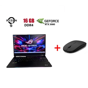 Игровой ноутбук ASUS ROG Strix SCAR 15 G533QS / 15.6” (1920×1080) IPS / AMD Ryzen 9 5900HX (8 (16) ядер по 3.3 - 4.6 GHz) / 16 GB DDR4 / 512 GB SSD / nVidia GeForce RTX 3080, 16 GB GDDR6, 256-bit б/у