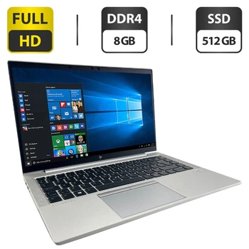 Ультрабук HP EliteBook 845 G8 / 14" (1920x1080) IPS / AMD Ryzen 3 5400U (4 (8) ядра по 2.6 - 4.0 GHz) / 8 GB DDR4 / 512 GB SSD / AMD Radeon Vega 6 Graphics / WebCam б/у