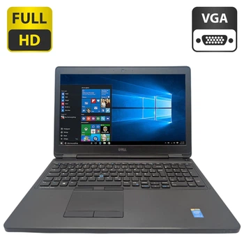 Ноутбук Dell Latitude E5550 / 15.6" (1920x1080) TN / Intel Core i3-5010U (2 (4) ядра по 2.1 GHz) / 8 GB DDR3 / 500 GB HDD / Intel HD Graphics 5500 / WebCam б/у