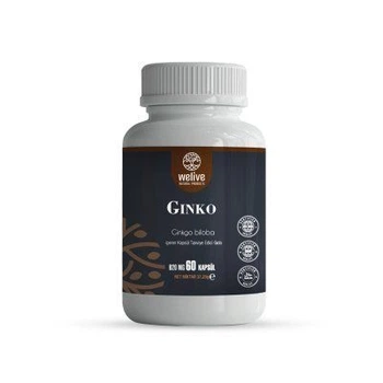 Экстракт гинкго билоба WeLive Ginkgo Biloba, 60 капсул