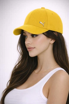 Кепка с металическим логотипом PUM One-size 55-57 см Горчичный