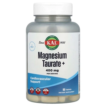 Мінерал Таурат магнію + KAL (Magnesium Taurate+) 400 мг 90 таблеток CAL36975