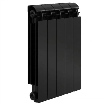 Алюминиевый радиатор Global VOX 500 RAL 9005 черный 5 секций