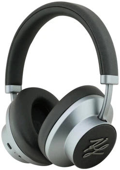 Słuchawki  Karl Lagerfeld Grained Initials Black (3666339420925)