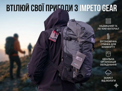 Компактний лижний рюкзак об'ємом 22 літри – ваш надійний супутник у горах та на відпочинку.