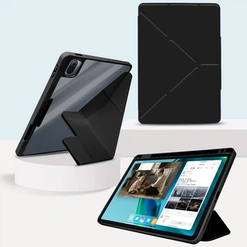 Чехол Clear Acrylic Lenovo Idea Tab Plus 12.1" (2025) / Tab K12 TB361FU, TB361ZU Черный