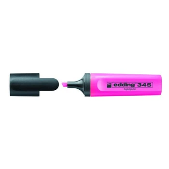 Маркер Highlighter e-345 2-5 мм клиноподібний. рожевий.