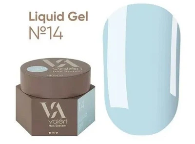 Рідкий гель для зміцнення нігтів Valeri Liquid Gel №14 15 мл