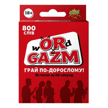 Игра настольная "Wordgazm"(2289_C) 18+