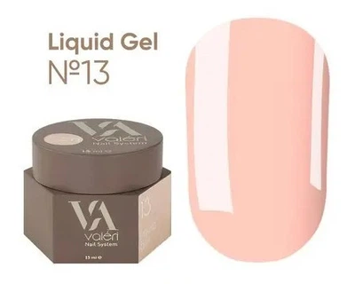 Жидкий гель для укрепления ногтей Valeri Liquid Gel №13 15 мл