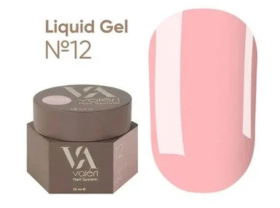 Жидкий гель для укрепления ногтей Valeri Liquid Gel №12 15 мл