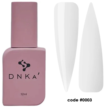 Гель для моделирования DNKa Fast Gel Muses 0003 Clio прозрачный 12 мл