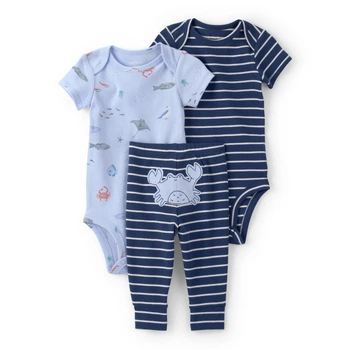 Комплект Carter's 3в1 2 боді, легінси для мальчика 69-72 см (1U620410_9M)